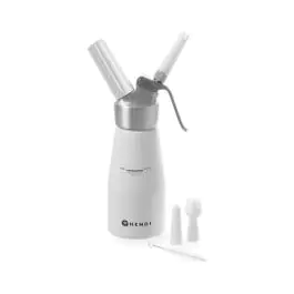 Batteur à crème fouettée Kitchen Line - Aluminium - H 20 X 8 CM - Hendi - 588031