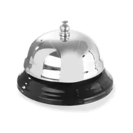 Cloche de réception - 8,5 X 6 CM - acier inoxydable - Hendi - 595008