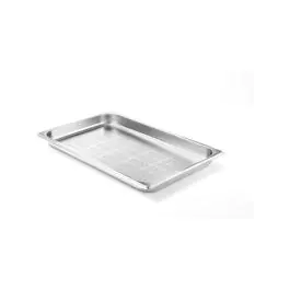 Bac gastronorme - 1/1 GN - 5 Litres - Perforé - H 4.2 x 52.8 x 32.8 CM - Hendi - 802243