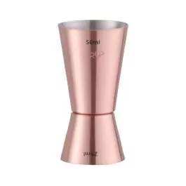 Mesureur de barre - 25/50 ML - Cuivre - H 8.5 x Ø 4.2 CM - Hendi - 596548