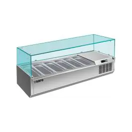 Vitrine supérieure réfrigérée - 150 cm - Saro - 323-1034