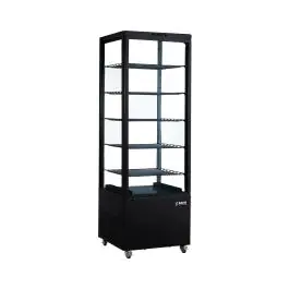 Vitrine réfrigérée - Contrôle digital de la température - Plastique - 500 litres - 230V - H 194.5 x L 65 x P 65 CM - Saro - 330-3040