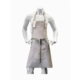 Tablier - Cuir - Gris - Vedgla - VEDGLA-GREY