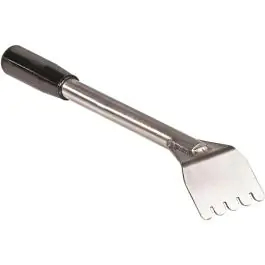 Grattoir pour plaque de cuisson - Cannelé - H 3 x L 32 x P 12 CM - Combisteel