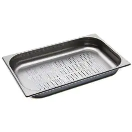 Gastronormbak - Geperforeerd - 1/1 GN - RVS - H 15 x B 53 x D 32.5 CM - Combisteel