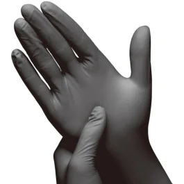 Handschoen - Nitril - Zwart - Maat XL - 100 stuks - Hynex