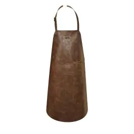 Tablier - Cuir - Marron - Cuir artisanal 