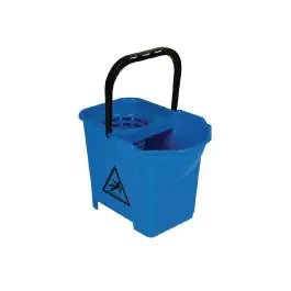 Seau à vadrouille - 14 Litres - Bleu - Polypropylène - Jantex - S225