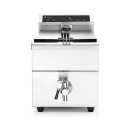 Friteuse à induction Kitchen Line - inox - H 40,6 X 48,5 X 29 CM - Hendi - 215012
