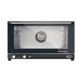 Heteluchtoven - H 47.2 x 80 x 70.6 CM - 44 KG - 380 - 415 - Zonder - Stekker V - 5300 W - RVS - +80°C / +260°C - Unox - 596070
