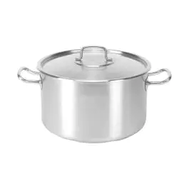 Cocotte Moyenne - H 18 CM - 3.21 KG - Ø30 CM - Inox 18/10 - 12.7 Litre - Standard - Pujadas - 720020