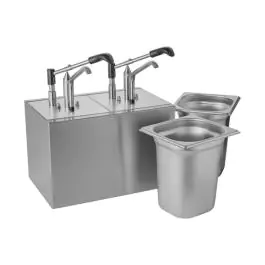 Bar à sauce - H 36 x 36 x 21 CM - 7 KG - Inox - 3,1 Litre - Hovicon - 865100