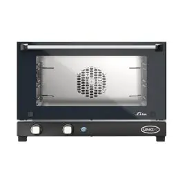 Four à convection - H 40,2 x 60 x 58,7 CM - 24,5 KG - 220 - 240 V - 2700 W - Inox - +80°C / +260°C - Unox - 596062