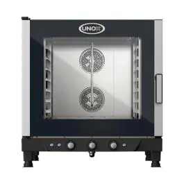 Cheflux - H 93.2 x 86 x 88.2 CM - 87 KG - 380 - 415 - Zonder - Stekker V - 10500 W - RVS - +80°C / +260°C - Unox - 596734