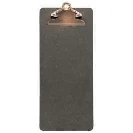 Porte-compte cristal - Clip métal - Marron - Securit