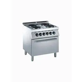 Cuisinière - Electrique - Avec four - 4 Plaques - Ø23 CM - Diamant - E17/4PF8-N