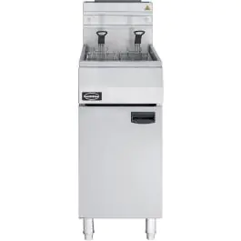 Friteuse - Propane - Modèle vertical - 21 litres - H 118 x L 40 x P 80 CM - Combisteel