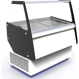 Présentoir à glace Scoop Cuba - 13x 5 Litres - 230V - H 128.5 x L 166.4 x P 84.2 CM - Combisteel