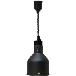 Lampe chauffante Chefs Heat-01 - Ø 17,5 CM - Noir - 230V - H 60 CM - Combisteel