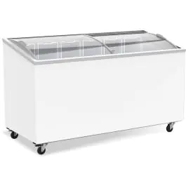 Congélateur - Couvercle en verre - 461 litres - Blanc - 230V - H 87,9 x L 149,4 x P 65,9 CM - Combisteel