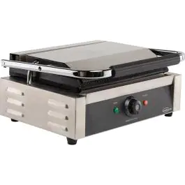 Contact Grill - Simple - Panini - H 19 x 44 x 41 CM - 230V - Poignée Combi - 7455.0455