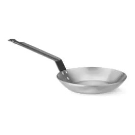 Poêle lyonnaise - Ø 22 x H 10 CM - Acier au carbone - Hendi