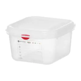 Boîte de stockage - 1/6 GN - 100 MM - Polypropylène - Hendi