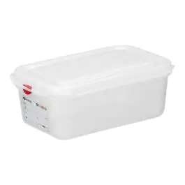 Boîte de stockage - 1/4 GN - 100 MM - Polypropylène - Hendi