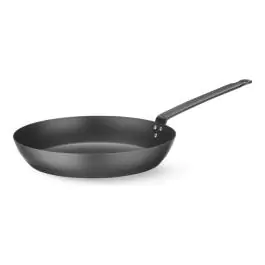 Poêle à frire - Avec œillet de suspension - Ø30.6 CM - Noir - Hendi