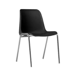 Chaise Helene - Empilable - Noir - G-Line