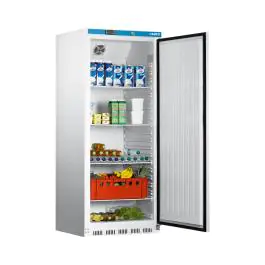 Koelkast - 620 Liter - 1-Deurs - Geventileerd - Zilver - Saro