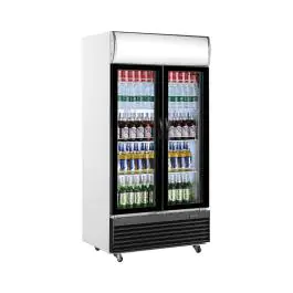 Réfrigérateur porte vitrée - 800 litres - 2 portes - Saro - 437-1015