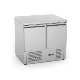 Etabli réfrigéré - 2 portes - 240 litres - inox - 230V - H 88 x L 90 x P 70 CM - G-Line