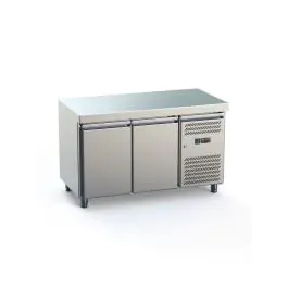 Réfrigérateur - 2 portes - 282 litres - inox - 230V - H 85 x L 136 x P 70 CM - G-Line
