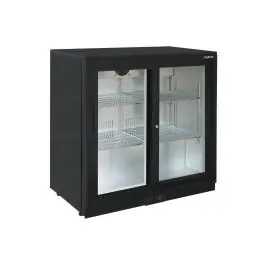 Réfrigérateur porte vitrée - 200 litres - 2 portes - Saro - 437-1035