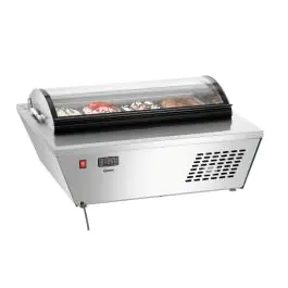 Vitrine à glaces - 4 x 6,5 litres - Bartscher - 700228