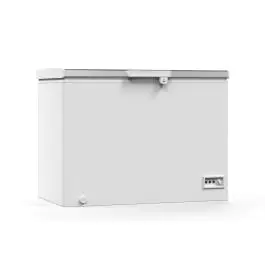 Congélateur coffre - Couvercle en acier inoxydable - 282 litres - Blanc - 230 V - G-Line