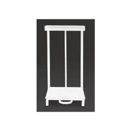 Support sac poubelle - H 88 x 43 x 33 CM - Acier - Jantex - L548
