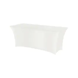 Housse de table - Symposium Rectangulaire - Blanc - Hendi - 814390
