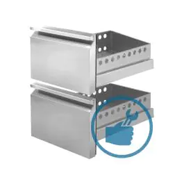 Meuble à tiroirs pour établi réfrigéré - À côté du moteur de refroidissement - G-Line