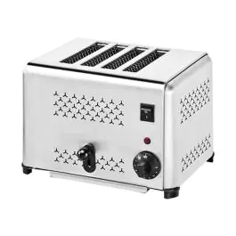 Grille-pain - H 21,5 x 31,5 x 26 CM - 5 KG - 220 - 240 V - 1800 W - Inox - Caterchef - 688014