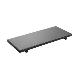 Plateau de service à sushi - H 3 x 40 x 17 CM - 1 035 KG - Polyéthylène - Noir - Caterchef - 882255