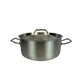 Casserole en acier inoxydable - Basse - Ø 28 x 13 cm (H) - 8 litres - G-Line