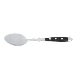 Cuillère de table - 6 pièces - Manche noir - Acier inoxydable - L 20.2 CM - G-Line