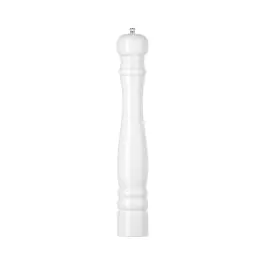 Moulin à sel - Bois - Blanc - H 42 x Ø 6,5 CM - Hendi - 469583