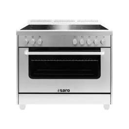 Plaque de cuisson - Induction - acier inoxydable - 400V - H 87 x L 89,7 x P 60 CM - Saro - 331-1200