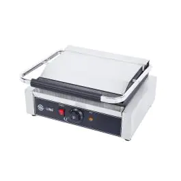 Grille de contact - Panini - Lisse / ondulé - inox - 230V - G-Line