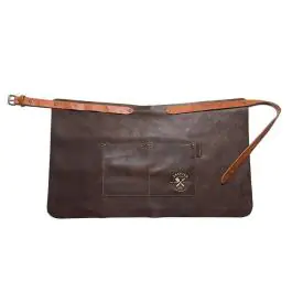 Tablier authentique - Court - Cognac - Cuir - Ligne G