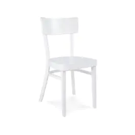 Chaise Bruxelles - Blanc - Bois - G-Line