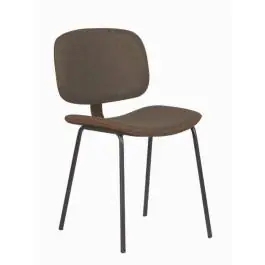 Chaise Louis - Marron - Cuir synthétique - G-Line